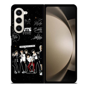 KPOP BANGTAN BOYS BTS SIGNATURE  Samsung Galaxy Z Fold 5 Case Cover