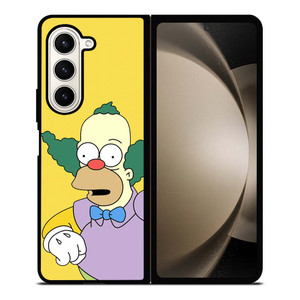 KRUSTY THE CLOWN CARTOON Samsung Galaxy Z Fold 5 Case Cover KRUSTY THE CLOWN CARTOON Samsung Galaxy Z Fold 5 Case Cover