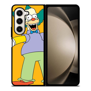 KRUSTY THE CLOWN THE SIMPSONS 2 Samsung Galaxy Z Fold 5 Case Cover KRUSTY THE CLOWN THE SIMPSONS 2 Samsung Galaxy Z Fold 5 Case Cover