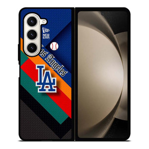 LA DODGERS NEW ERA STRIPS Samsung Galaxy Z Fold 5 Case Cover LA DODGERS NEW ERA STRIPS Samsung Galaxy Z Fold 5 Case Cover