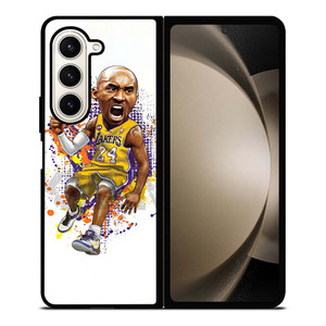 LA LAKERS KOBE BRYANT CARTOON Samsung Galaxy Z Fold 5 Case Cover LA LAKERS KOBE BRYANT CARTOON Samsung Galaxy Z Fold 5 Case Cover