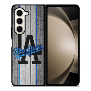 LA LOS ANGELES DODGERS WOODEN LOGO Samsung Galaxy Z Fold 5 Case Cover LA LOS ANGELES DODGERS WOODEN LOGO Samsung Galaxy Z Fold 5 Case Cover