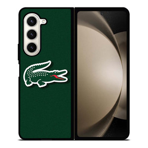 LACOSTE CROCODILE GREEN Samsung Galaxy Z Fold 5 Case Cover LACOSTE CROCODILE GREEN Samsung Galaxy Z Fold 5 Case Cover