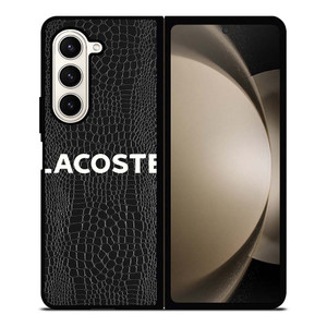 LACOSTE CROCODILE SKIN Samsung Galaxy Z Fold 5 Case Cover