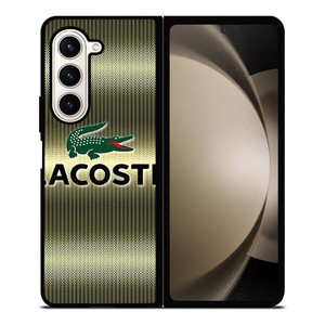 LACOSTE GOLD EMBLEM Samsung Galaxy Z Fold 5 Case Cover