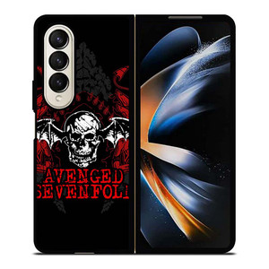 A7X AVENGED SEVENFOLD ROCK BAND Samsung Galaxy Z Fold 4 Case Cover