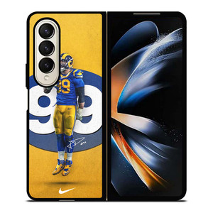 AARON DONALD 99 LOS ANGELES RAMS  Samsung Galaxy Z Fold 4 Case Cover
