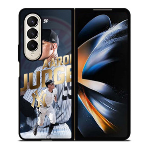 AARON JUDGE 99 NEW YORK YANKEES MLB Samsung Galaxy Z Fold 4 Case Cover AARON JUDGE 99 NEW YORK YANKEES MLB Samsung Galaxy Z Fold 4 Case Cover
