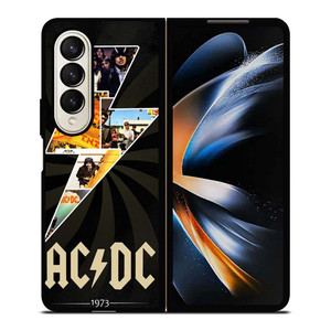 ACDC BAND LOGO Samsung Galaxy Z Fold 4 Case Cover