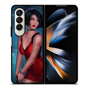 ADA WONG RESIDENT EVIL GAMES 2 Samsung Galaxy Z Fold 4 Case Cover