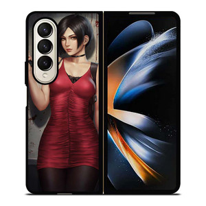 ADA WONG RESIDENT EVIL GAMES Samsung Galaxy Z Fold 4 Case Cover ADA WONG RESIDENT EVIL GAMES Samsung Galaxy Z Fold 4 Case Cover
