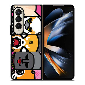 AGGRETSUKO CARTOON COLLAGE Samsung Galaxy Z Fold 4 Case Cover