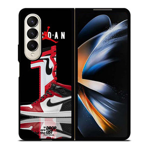 AIR FORCES SHOES JORDAN Samsung Galaxy Z Fold 4 Case Cover AIR FORCES SHOES JORDAN Samsung Galaxy Z Fold 4 Case Cover