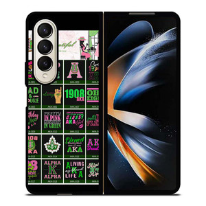 AKA PINK COLLAGE Samsung Galaxy Z Fold 4 Case Cover AKA PINK COLLAGE Samsung Galaxy Z Fold 4 Case Cover