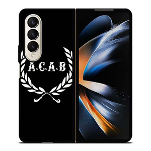 ALL CORPS ARE BASTARD ACAB SYMBOL Samsung Galaxy Z Fold 4 Case Cover ALL CORPS ARE BASTARD ACAB SYMBOL Samsung Galaxy Z Fold 4 Case Cover
