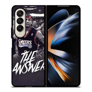 ALLEN IVERSON SIXERS BASKETBALL Samsung Galaxy Z Fold 4 Case Cover