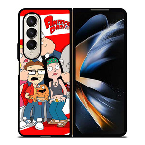 AMERICAN DAD USA FLAG Samsung Galaxy Z Fold 4 Case Cover