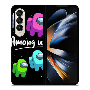 AMONG US ALIENS ICON Samsung Galaxy Z Fold 4 Case Cover