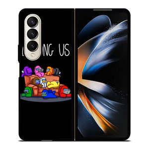 AMONG US GAME Samsung Galaxy Z Fold 4 Case Cover AMONG US GAME Samsung Galaxy Z Fold 4 Case Cover
