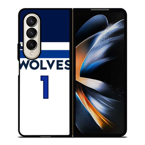 ANTHONY EDWARDS MINNESOTA TIMBERWOLVES NBA Samsung Galaxy Z Fold 4 Case Cover