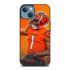 JAMARR CHASE CINCINNATI BENGALS NFL FOOTBALL 2 iPhone 13 Case Cover JAMARR CHASE CINCINNATI BENGALS NFL FOOTBALL 2 iPhone 13 Case Cover