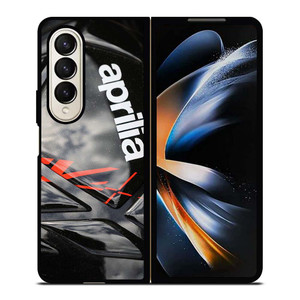 APRILIA RSV4 LOGO TANK PAD Samsung Galaxy Z Fold 4 Case Cover APRILIA RSV4 LOGO TANK PAD Samsung Galaxy Z Fold 4 Case Cover