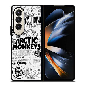 ARCTIC MONKEYS COLLAGE 2 Samsung Galaxy Z Fold 4 Case Cover ARCTIC MONKEYS COLLAGE 2 Samsung Galaxy Z Fold 4 Case Cover