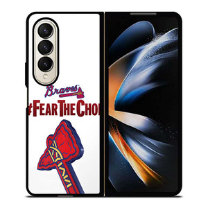 ATLANTA BRAVES FEAR CHOP SLOGAN Samsung Galaxy Z Fold 4 Case Cover ATLANTA BRAVES FEAR CHOP SLOGAN Samsung Galaxy Z Fold 4 Case Cover