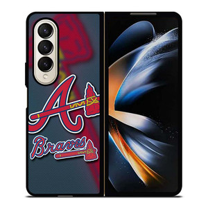 ATLANTA BRAVES SYMBOL Samsung Galaxy Z Fold 4 Case Cover ATLANTA BRAVES SYMBOL Samsung Galaxy Z Fold 4 Case Cover
