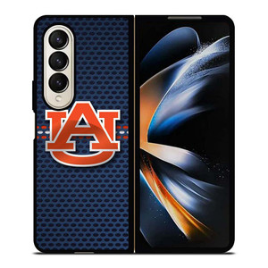 AUBURN TIGERS METAL LOGO Samsung Galaxy Z Fold 4 Case Cover AUBURN TIGERS METAL LOGO Samsung Galaxy Z Fold 4 Case Cover