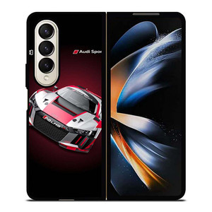 AUDI R8 RACING LINE Samsung Galaxy Z Fold 4 Case Cover AUDI R8 RACING LINE Samsung Galaxy Z Fold 4 Case Cover