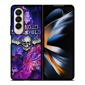 AVENGED SEVENFOLD ART LOGO Samsung Galaxy Z Fold 4 Case Cover
