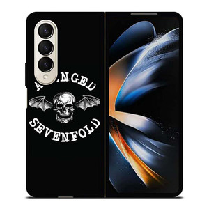 AVENGED SEVENFOLD LOGO Samsung Galaxy Z Fold 4 Case Cover AVENGED SEVENFOLD LOGO Samsung Galaxy Z Fold 4 Case Cover