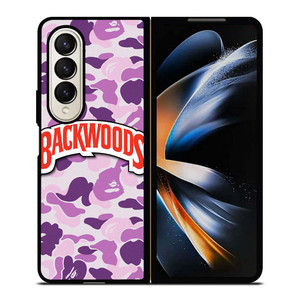 BACKWOODS PURPLE CAMO Samsung Galaxy Z Fold 4 Case Cover