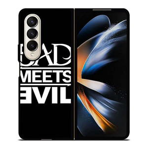 BAD MEETS EVIL RAPPER DUO LOGO Samsung Galaxy Z Fold 4 Case Cover BAD MEETS EVIL RAPPER DUO LOGO Samsung Galaxy Z Fold 4 Case Cover