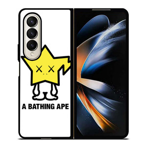 BATHING APE BAPESTA KAWS Samsung Galaxy Z Fold 4 Case Cover