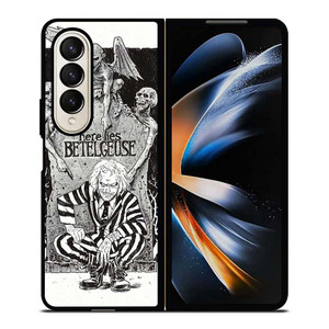 BEETLEJUICE TIM BURTON ART Samsung Galaxy Z Fold 4 Case Cover BEETLEJUICE TIM BURTON ART Samsung Galaxy Z Fold 4 Case Cover