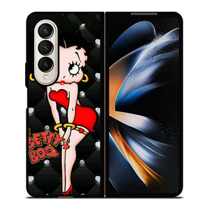 BETTY BOOP DIAMOND POLKADOT Samsung Galaxy Z Fold 4 Case Cover BETTY BOOP DIAMOND POLKADOT Samsung Galaxy Z Fold 4 Case Cover
