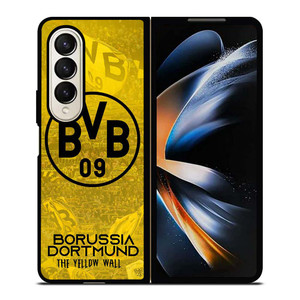 BORUSSIA DORTMUND LOGO FOOTBALL Samsung Galaxy Z Fold 4 Case Cover BORUSSIA DORTMUND LOGO FOOTBALL Samsung Galaxy Z Fold 4 Case Cover