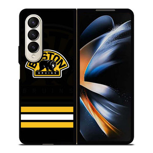 BOSTON BRUINS LOGO STRIPED Samsung Galaxy Z Fold 4 Case Cover