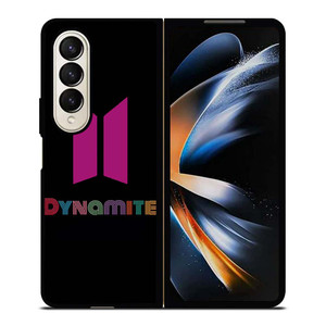 BTS BANGTAN BOYS DYNAMITE LOGO Samsung Galaxy Z Fold 4 Case Cover BTS BANGTAN BOYS DYNAMITE LOGO Samsung Galaxy Z Fold 4 Case Cover