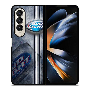BUD LIGHT BEER LOGO Samsung Galaxy Z Fold 4 Case Cover