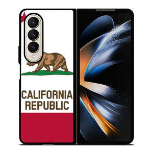 CALIFORNIA REPUBLIC FLAG Samsung Galaxy Z Fold 4 Case Cover CALIFORNIA REPUBLIC FLAG Samsung Galaxy Z Fold 4 Case Cover