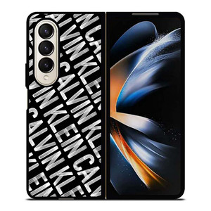 CALVIN KLEIN LOGO PATTERN Samsung Galaxy Z Fold 4 Case Cover CALVIN KLEIN LOGO PATTERN Samsung Galaxy Z Fold 4 Case Cover