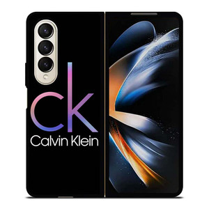 CALVIN KLEIN LOGO Samsung Galaxy Z Fold 4 Case Cover CALVIN KLEIN LOGO Samsung Galaxy Z Fold 4 Case Cover