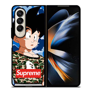 CAMO GOHAN BAPE SUPREME Samsung Galaxy Z Fold 4 Case Cover CAMO GOHAN BAPE SUPREME Samsung Galaxy Z Fold 4 Case Cover