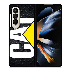 CATERPILLAR CAT METAL BLACK Samsung Galaxy Z Fold 4 Case Cover CATERPILLAR CAT METAL BLACK Samsung Galaxy Z Fold 4 Case Cover