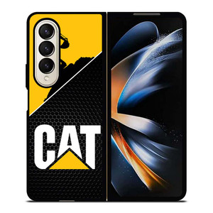 CATERPILLAR EXCAVATOR PATE LOGO Samsung Galaxy Z Fold 4 Case Cover CATERPILLAR EXCAVATOR PATE LOGO Samsung Galaxy Z Fold 4 Case Cover