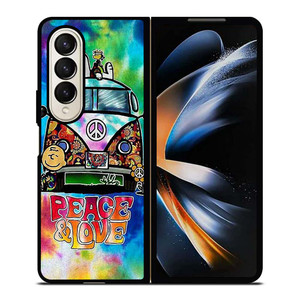CHARLIE BROWN PEANUTS PEACE LOVE Samsung Galaxy Z Fold 4 Case Cover CHARLIE BROWN PEANUTS PEACE LOVE Samsung Galaxy Z Fold 4 Case Cover