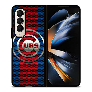 CHICAGO CUBS PLATE LOGO Samsung Galaxy Z Fold 4 Case Cover